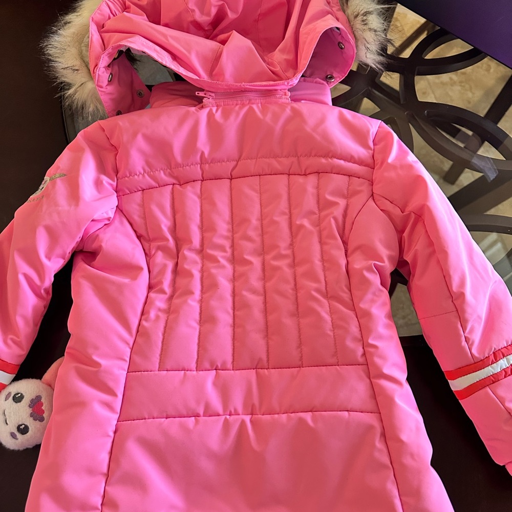 French Ski Jacket Poivre Blanc Harriett for Girls, 5 Years excellent condition - Picture 4 of 16